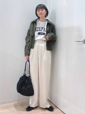 こりゃ買っちゃうよ！【グローバルワーク】羽織るだけであか抜け♡「ミリタリーブルゾン」