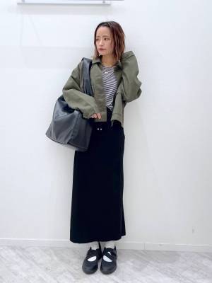 こりゃ買っちゃうよ！【グローバルワーク】羽織るだけであか抜け♡「ミリタリーブルゾン」