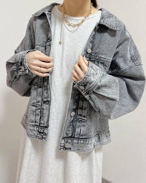 「高見えすぎ」で「シルエットが最高」◎【しまむら】デザインに「一目惚れ」した”デニムジャケット”