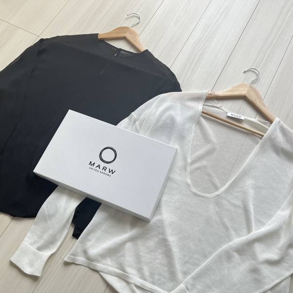 白黒トップスで春夏を駆け抜けよう！【MARW　UNITED　ARROWS】”シアートップス”特集