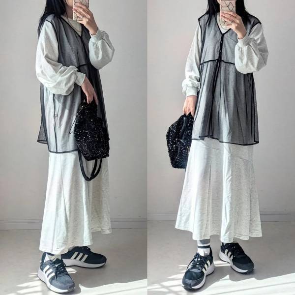 「お値段も可愛くて2色買い」した♡【しまむら】で「今春流行り」の”ボレロ＆ジレ”を紹介