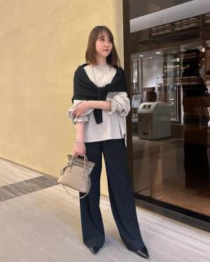 『脚盛れる』って♡【UNIQLO：C】ユニ女も絶賛！「美シルエットパンツ」