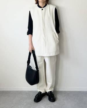 シンプルで大人っぽ♡【ユニクロ】デイリーに重宝する！「ハンドルバッグ」