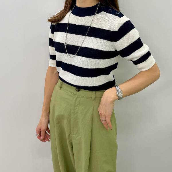 『春 × ボーダー』は最強説♡【ユニクロ】今こそ欲しい！「ボーダートップス」