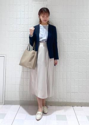 イロチで買いたいッ♡【ロペピクニック】オンオフ使える！「ボウタイ風ブラウス」