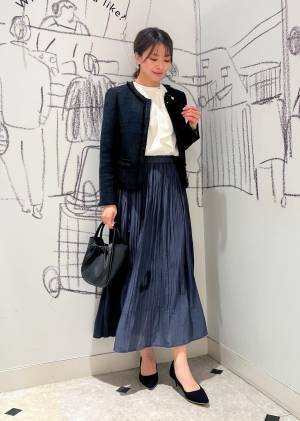 イロチで買いたいッ♡【ロペピクニック】オンオフ使える！「ボウタイ風ブラウス」