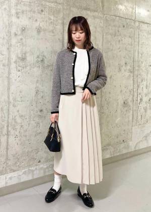 イロチで買いたいッ♡【ロペピクニック】オンオフ使える！「ボウタイ風ブラウス」