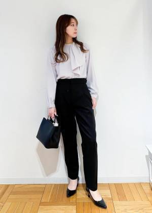 イロチで買いたいッ♡【ロペピクニック】オンオフ使える！「ボウタイ風ブラウス」