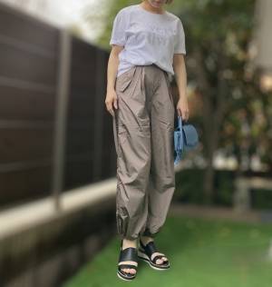 《ZOZOTOWNで買える》【shelly island】の”ミリタリーボトムス”着回しコーデ3選