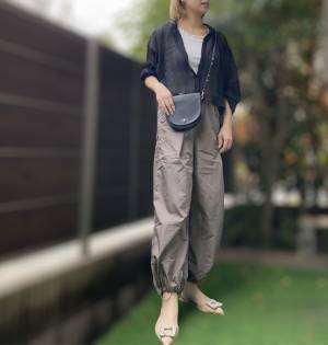 《ZOZOTOWNで買える》【shelly island】の”ミリタリーボトムス”着回しコーデ3選