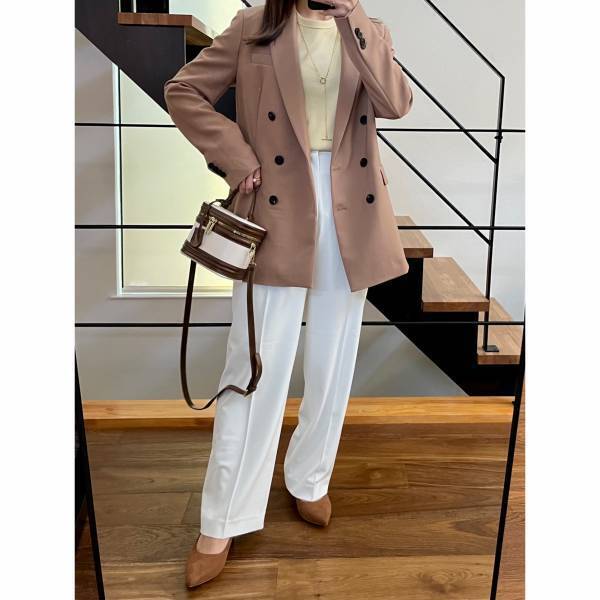 ＜今の時期にピッタリ！！＞【GU】の”リブT”でジャケットコーデ3選