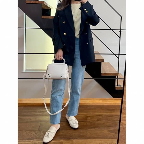 ＜今の時期にピッタリ！！＞【GU】の”リブT”でジャケットコーデ3選