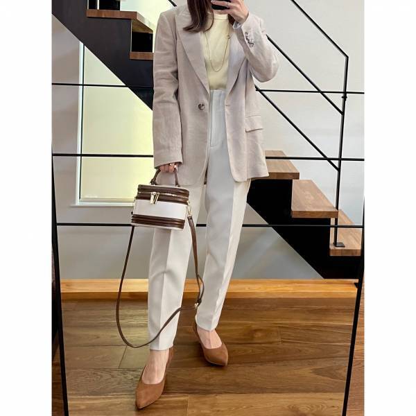 ＜今の時期にピッタリ！！＞【GU】の”リブT”でジャケットコーデ3選