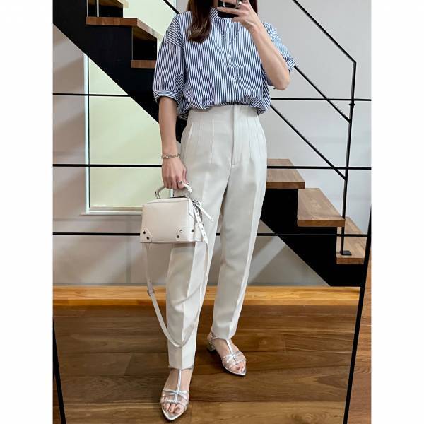 ストライプ好きさん必見！【楽天】で見つけたバルーンスリーブの”ストライプシャツ”が可愛い！！