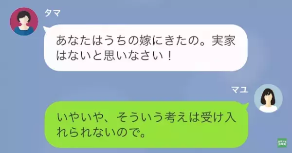 義母「あなたの”実家はない”と思いなさい！」嫁「分かりました…」だが次の瞬間⇒夫の協力で…義母に【天罰】が！？