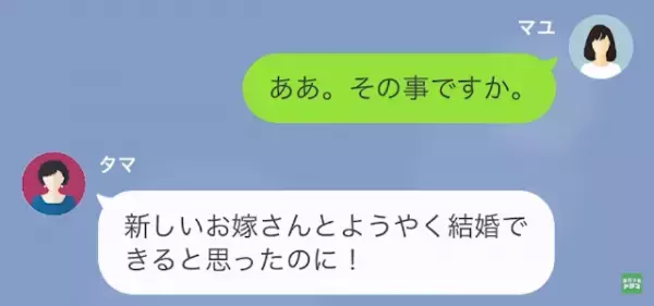 別の女と結婚させたがる義母…元嫁「実は私…夫と“再婚”しました」義母「へ？」だが次の瞬間⇒元嫁が仕掛けた【巧妙な罠】に驚愕！？