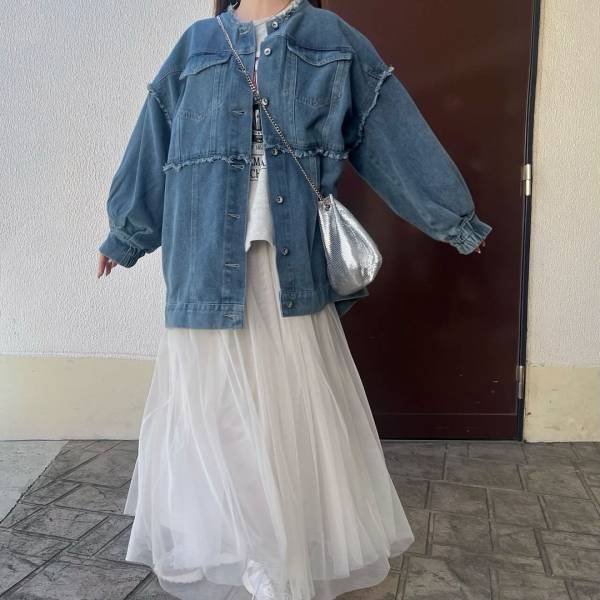 今季も大活躍の予感！【しまむら】春コーデにマスト♡「デニムジャケット」