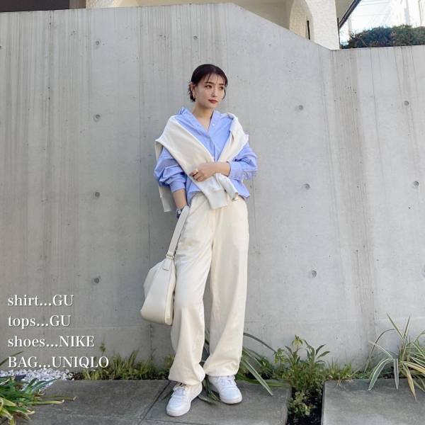 やっぱり「この色」が可愛いッ！【GU】春に着たい「ホワイト系アイテム」