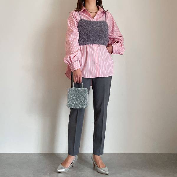 「シーズン感UP」！！【しまむら】の”ストライプシャツ”コーデ特集