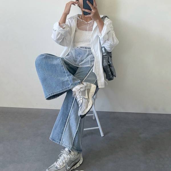 コーデが盛り上がる♡【VANS】【NIKE】春の”スニーカー”コーデ集！