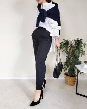 「スッキリ見え」が叶う！【ユニクロ】エアリズム”ジョガーパンツ”は「ヘビロテ確定です」♡