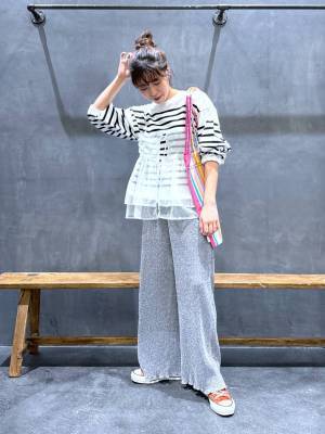 レイヤードで魅せたい♡【キャミトップス】を使った「コーデ術」とは？