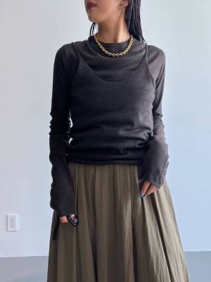 レイヤードで魅せたい♡【キャミトップス】を使った「コーデ術」とは？