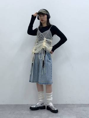 レイヤードで魅せたい♡【キャミトップス】を使った「コーデ術」とは？