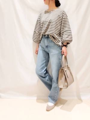 ぽわん袖が可愛い♡【グローバルワーク】きれいめにもカジュアルにも◎「大人っぽトップス」