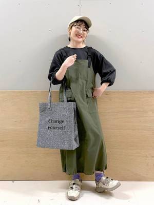 ぽわん袖が可愛い♡【グローバルワーク】きれいめにもカジュアルにも◎「大人っぽトップス」