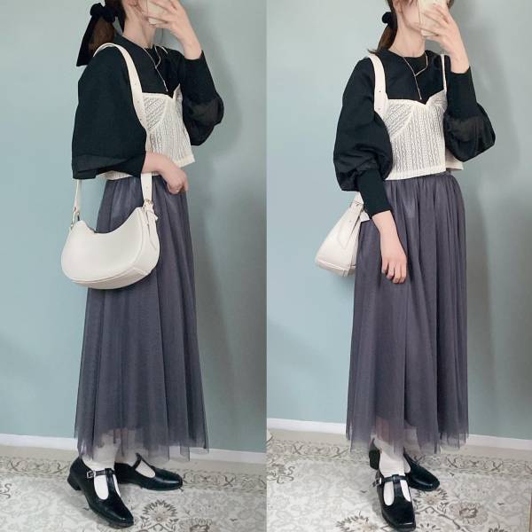 《存在感抜群♡》売り切れ前に急げッ！！【しまむら】主役級の可愛さ♡「チュールスカート」