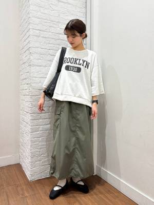 即買いに行きたくなるッ！【グローバルワーク】の「ロングスカート」コーデが可愛い♡