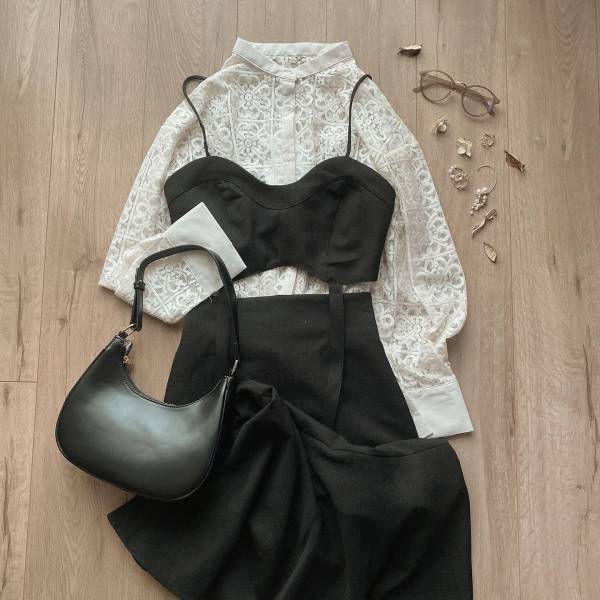 この春、参考にしたい♡【しまむら】“レースシャツ”の「着回しコーデ術」って？