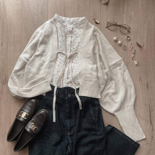 この春、参考にしたい♡【しまむら】“レースシャツ”の「着回しコーデ術」って？