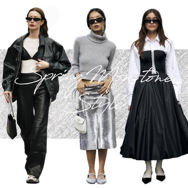 冒険心をくすぐる「春のモノトーン」で絵になる！【ストリートスナップ】