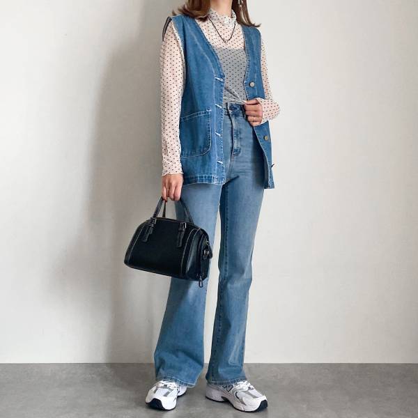 《着回し3選》春はこう着る！”ドットシアーアイテム”で作る大人春コーデ♡