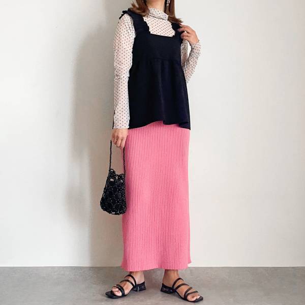 《着回し3選》春はこう着る！”ドットシアーアイテム”で作る大人春コーデ♡