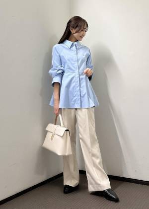 ＜スタイルアップ効果も狙える♡＞今季取り入れたい【ぺプラムトップス】