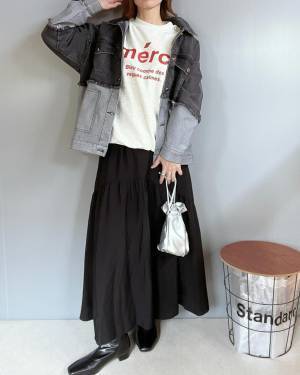 春の王道『デニムジャケット』のダサ見えを回避！【お手本コーデ】とは？