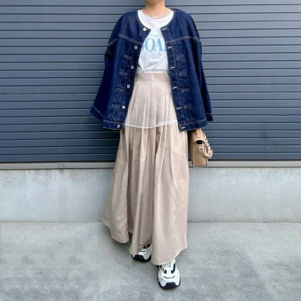 春の王道『デニムジャケット』のダサ見えを回避！【お手本コーデ】とは？