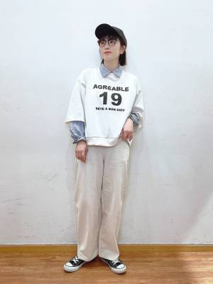 ゆるっと感がたまらん♡【グローバルワーク】1本は持っておきたい！「バギーパンツ」