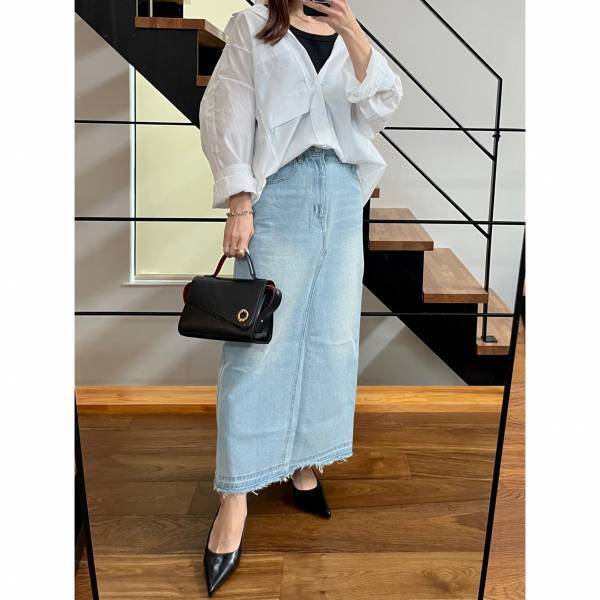 ZOZOTOWNで買える！【GeeRA】の”デニムスカート”が春にピッタリ♡