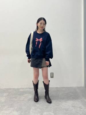 《トレンド感満載》【ALAND】ずるいくらい可愛い♡「リボントップス」