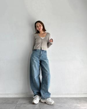 今季も注目ーッ！【GU】スタイルアップが狙える♡「クロップド丈トップス」