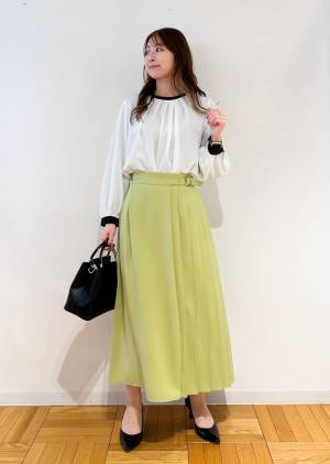 大人美人なシルエット♡【ロペピクニック】デートにも着て行きたい！「プリーツスカート」