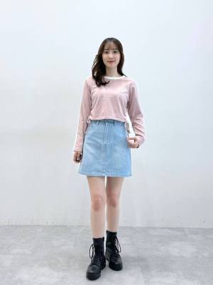 買う以外ないかもッ！？【ALAND】ミニ丈が可愛い♡「デニムスカート」