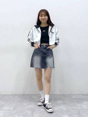 買う以外ないかもッ！？【ALAND】ミニ丈が可愛い♡「デニムスカート」