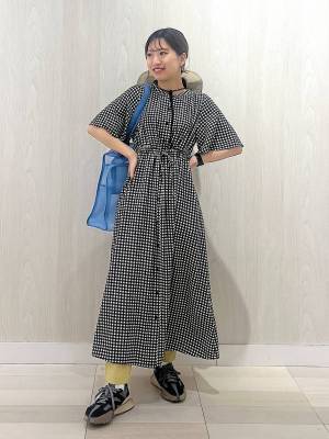 ＜今日なに着よう？ → 解決！＞【グローバルワーク】1着で主役コーデ！「柄ワンピ」