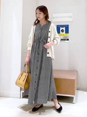 ＜今日なに着よう？ → 解決！＞【グローバルワーク】1着で主役コーデ！「柄ワンピ」