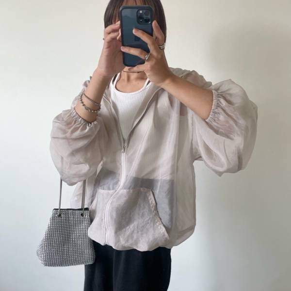 ＜衝撃価格＞【しまむら】で見つけた「トレンド」感ある”シアー素材アウター”が可愛い